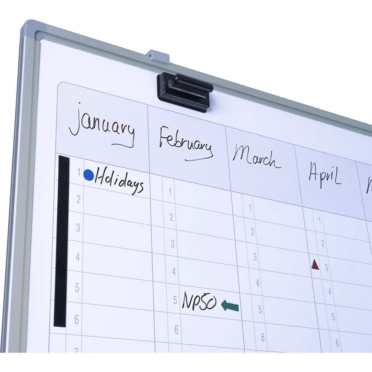 Yearly planner, neutral – eurokraft basic (Product illustration 6)-5