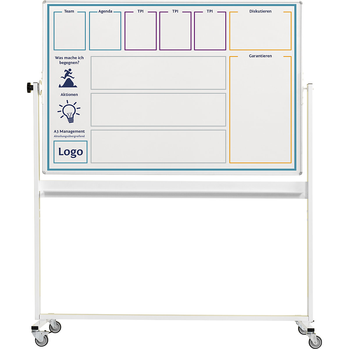 Custom printed rotating board, mobile – eurokraft pro (Product illustration 16)-15