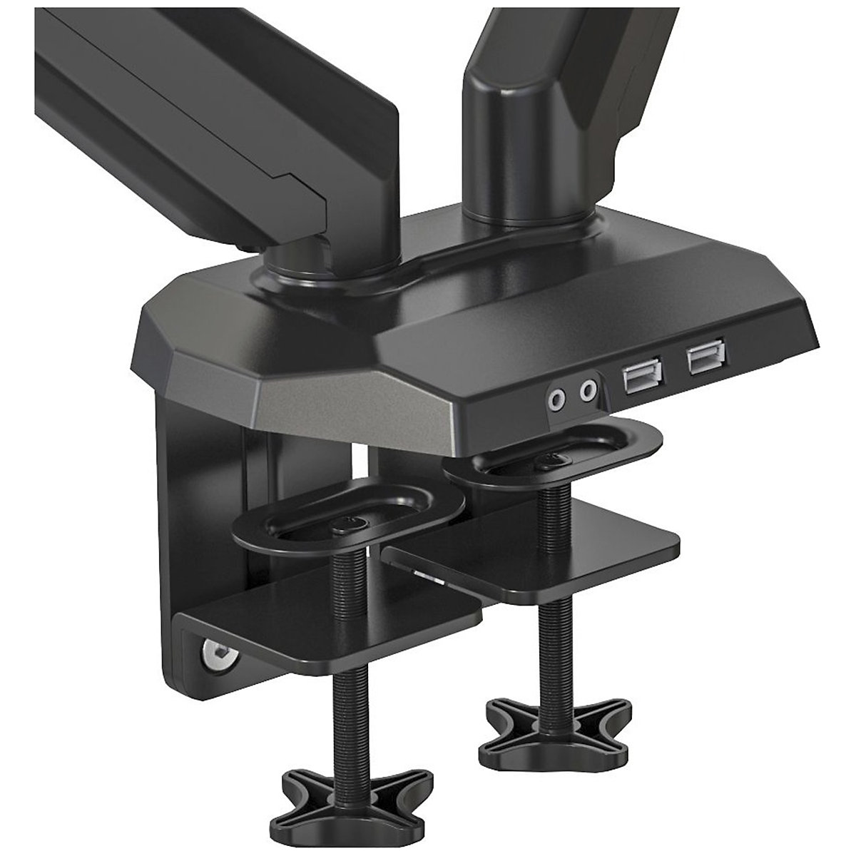 Karbon G2 Dual Monitor Arm Black (Product illustration 2)-1