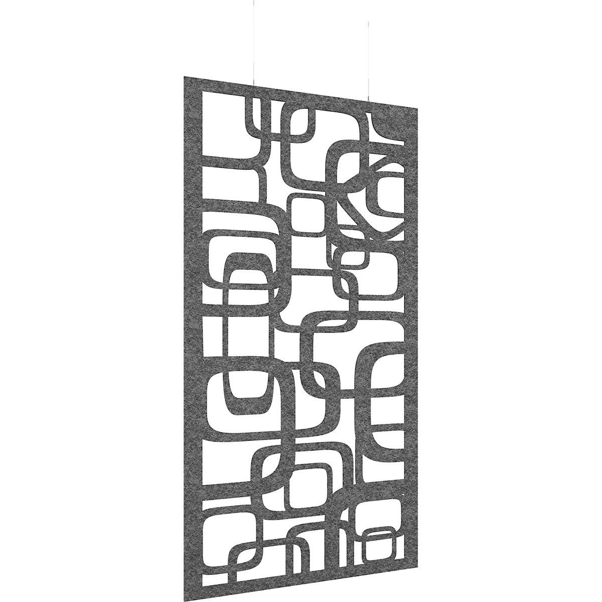 Acoustic Hanging Screens, Acoustic Hanging Screens, Acoustic Hanging Screens | Dark Grey | Squares-0