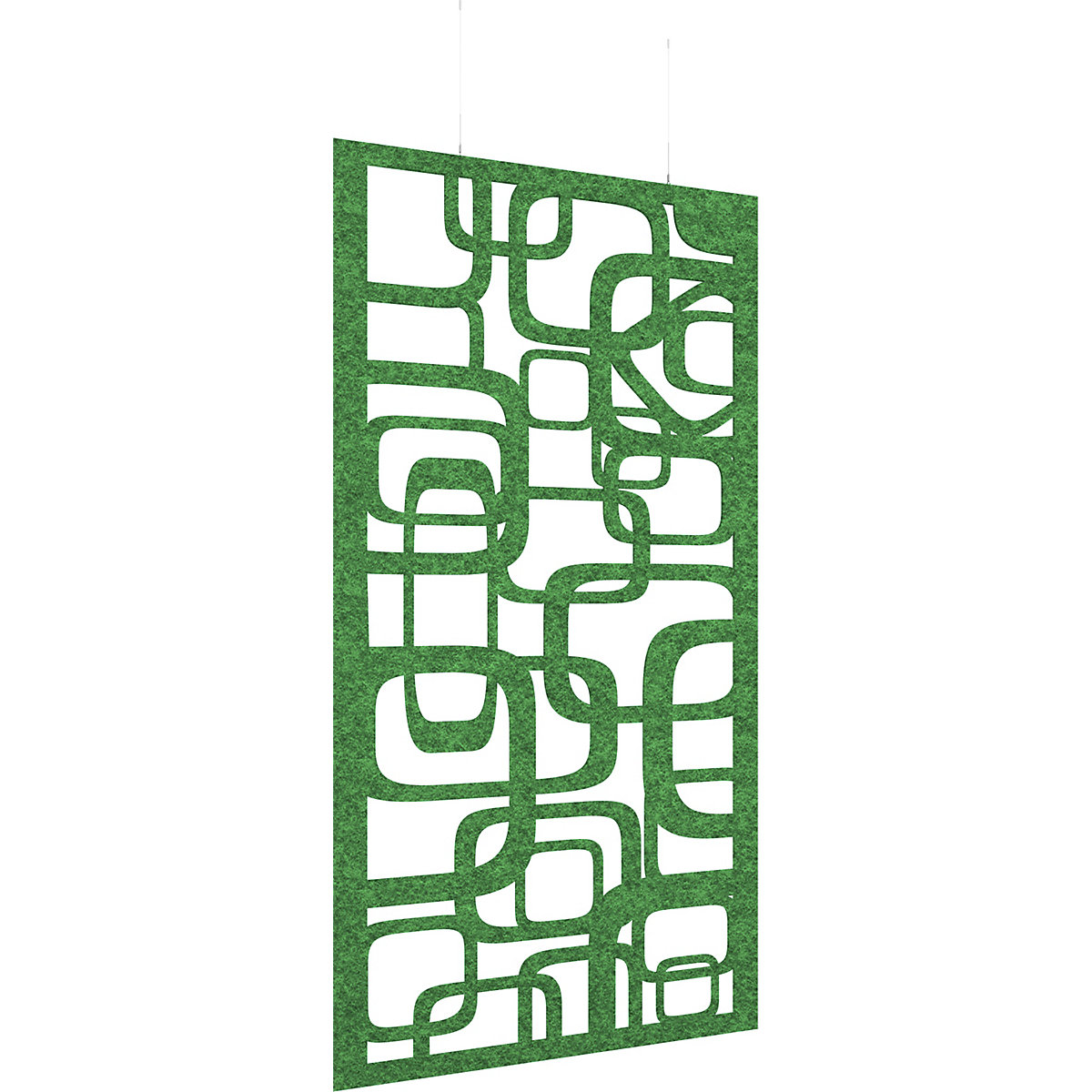 Acoustic Hanging Screens, Acoustic Hanging Screens, Acoustic Hanging Screens | Dark Green | Squares-0