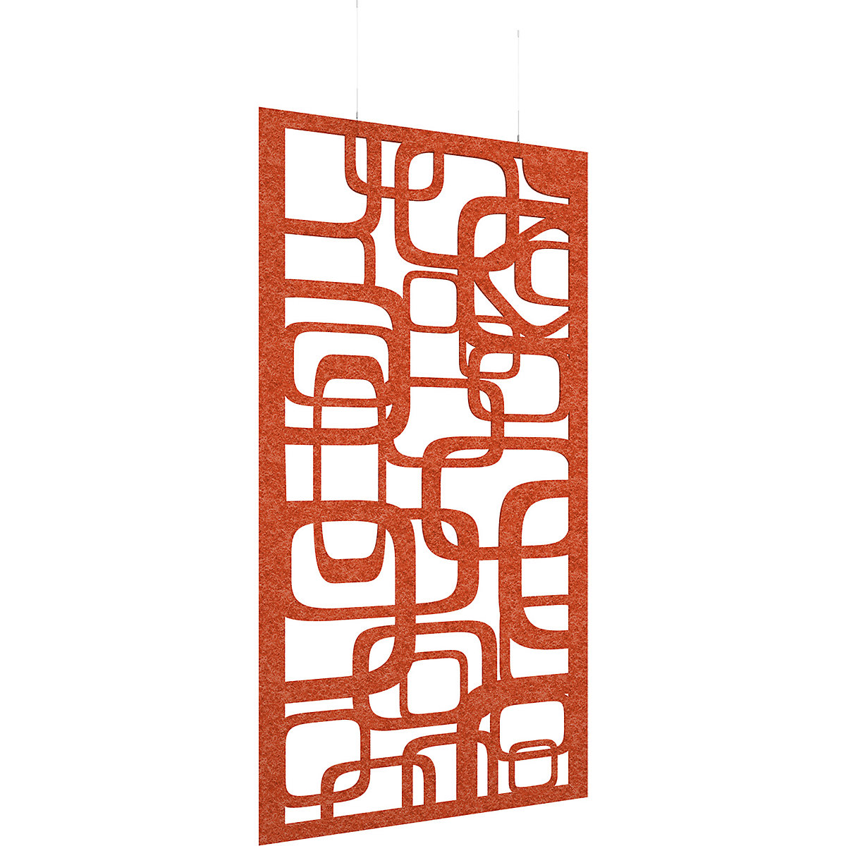 Acoustic Hanging Screens, Acoustic Hanging Screens, Acoustic Hanging Screens | Orange | Squares-0