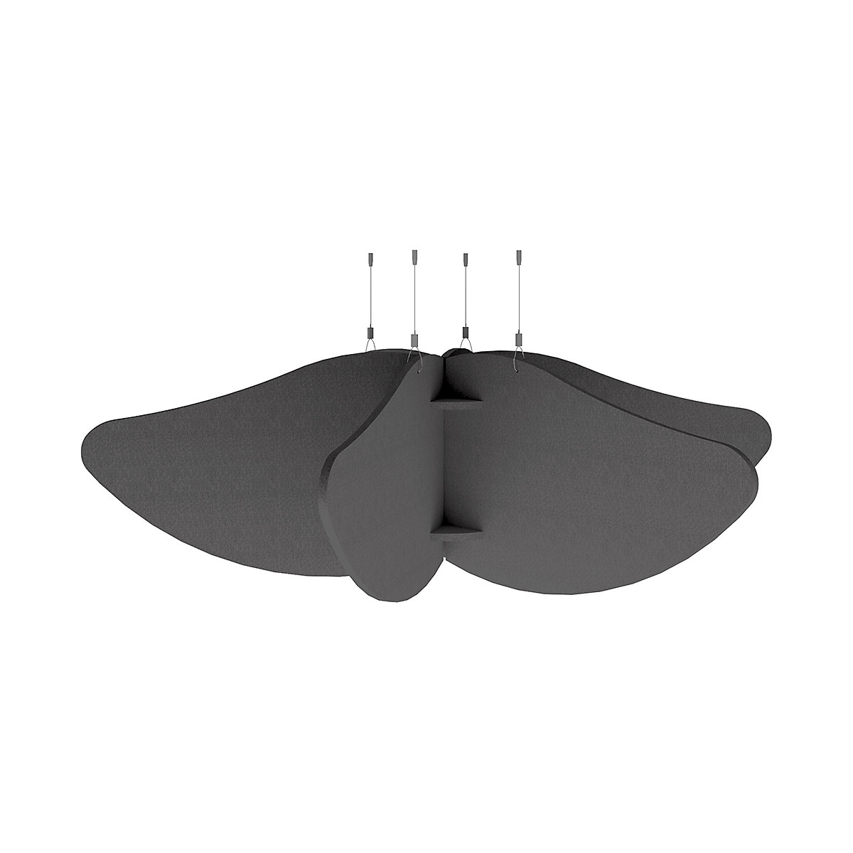 Acoustic Suspended Ceiling Rafts, Acoustic Suspended Ceiling Rafts, Acoustic Suspended Ceiling Rafts | Dark Grey | Sun-0