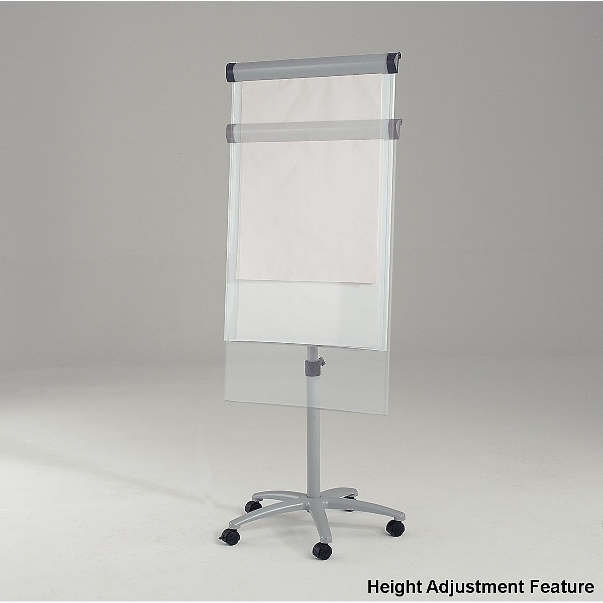 Height Adjustable Magnetic Mobile Flipchart Whiteboard Easel (Product illustration 3)-2