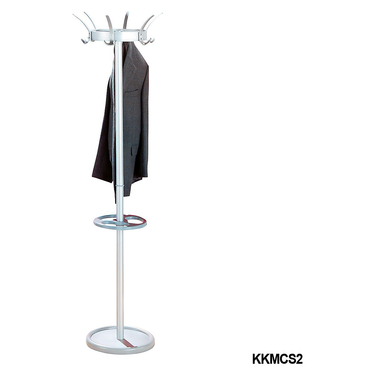 Metal Coat Stands, Metal Coat Stands, Metal Coat Stand With 12 Coat Hooks & 6 Hat Hooks | dia 440mm-3