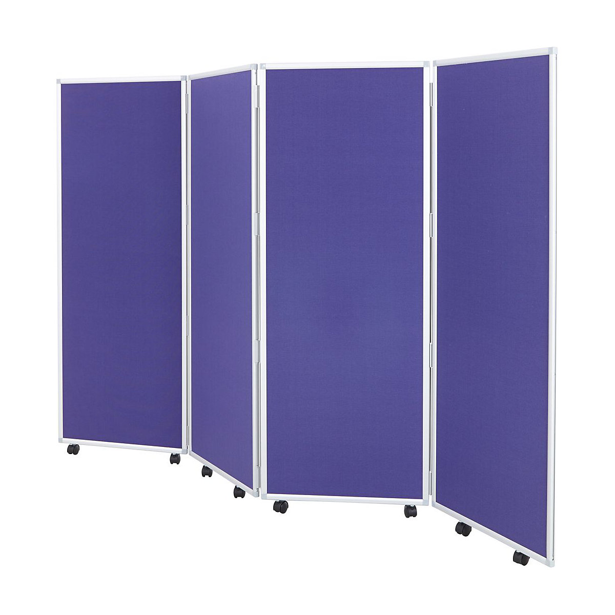 Concertina Room Dividers 4 Panels | 1500h mm | Woolmix Fabric (Product illustration 3)-2