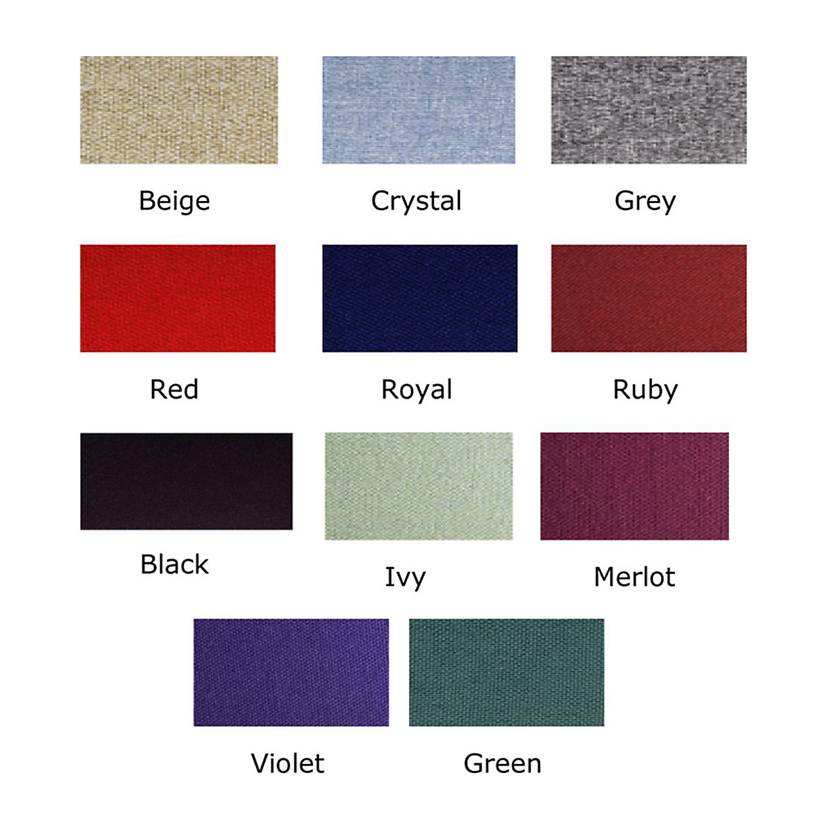 Concertina Room Dividers 9 Panels | 1500h mm | Woolmix Fabric (Product illustration 2)-1
