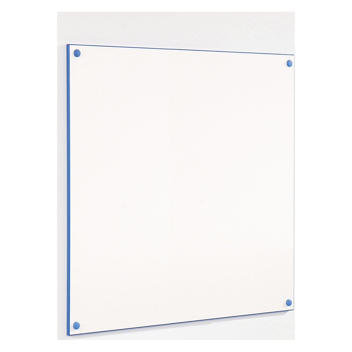 Write-On Frameless Whiteboards, Write-On Frameless Whiteboards, Write-On Frameless Whiteboards | 1200W x 1200H | Blue Edge-3