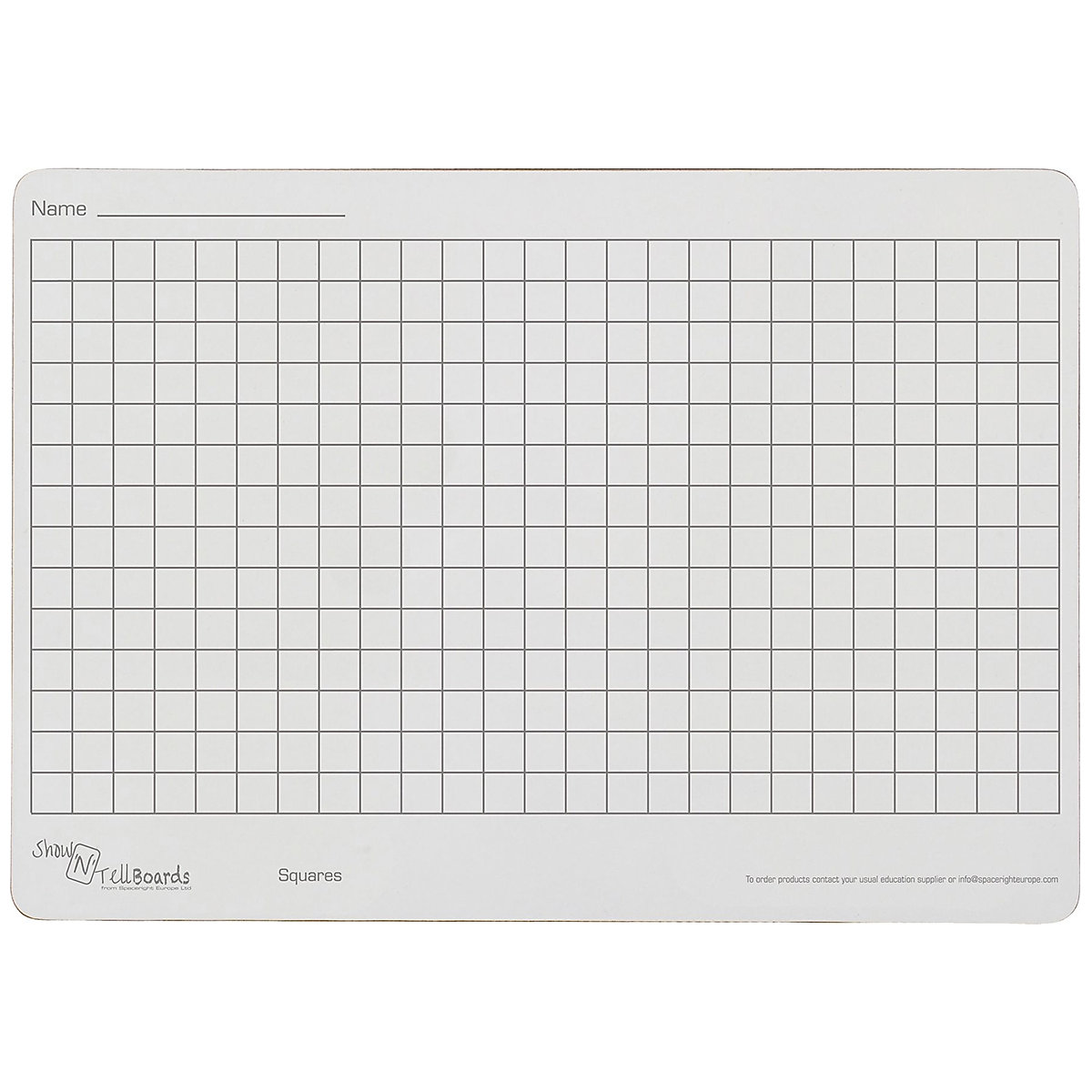 Show N Tell Rigid A3 Non-Magnetic Lapboards, Show N Tell Rigid A3 Non-Magnetic Lapboards, Show N Tell Rigid A3 Non-Magnetic Lapboards | Squares | Pack of 30-1