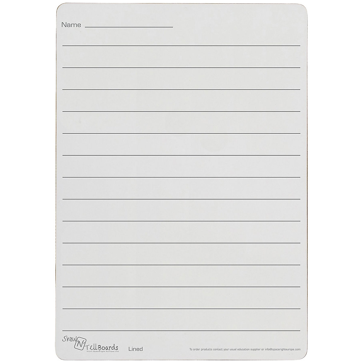 Show N Tell Rigid A3 Non-Magnetic Lapboards, Show N Tell Rigid A3 Non-Magnetic Lapboards, Show N Tell Rigid A3 Non-Magnetic Lapboards | Lined | Pack of 30-2