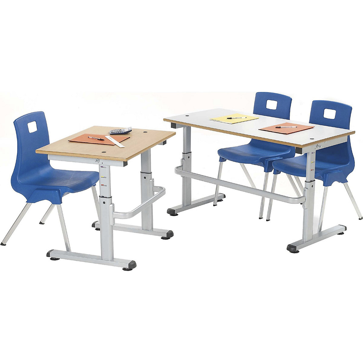 Height Adjustable Classroom Tables (Product illustration 4)-3