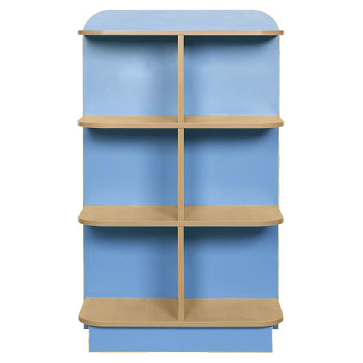 KubbyClass Double D-END Bookcase, KubbyClass Double D-END Bookcase, KubbyClass Double D-END Bookcase | Powder Blue | 1000H-0