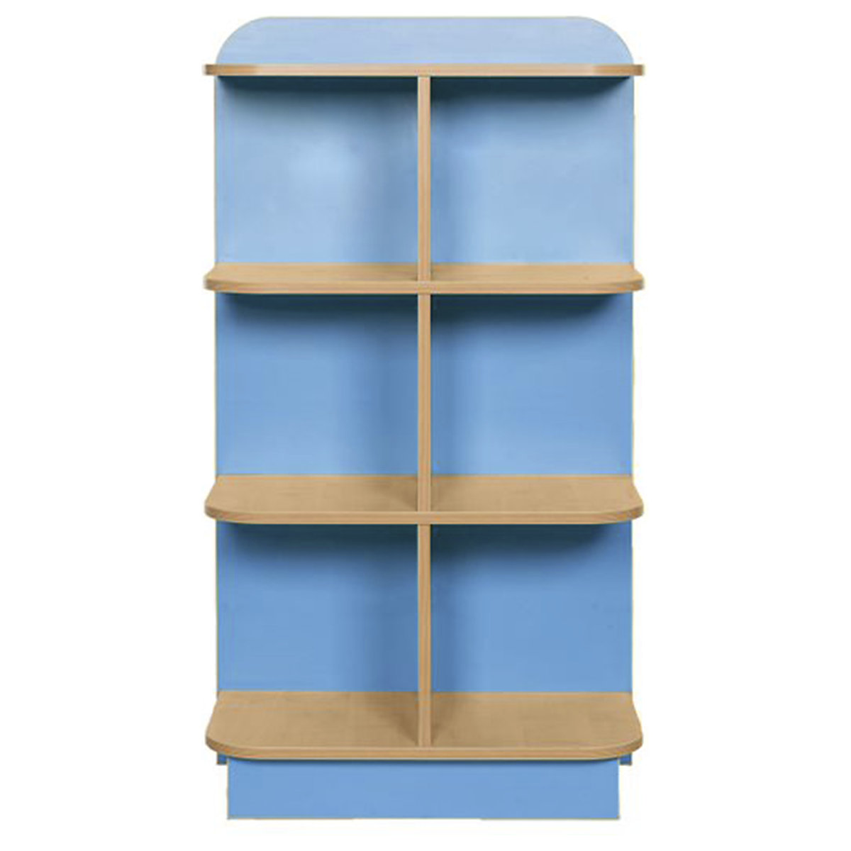 KubbyClass Double D-END Bookcase, KubbyClass Double D-END Bookcase, KubbyClass Double D-END Bookcase | Powder Blue | 1250H-0