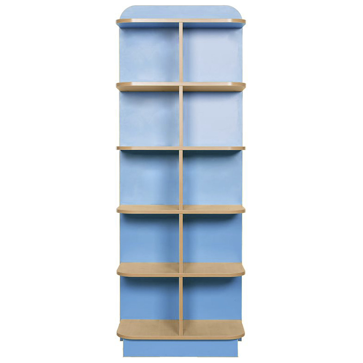 KubbyClass Double D-END Bookcase, KubbyClass Double D-END Bookcase, KubbyClass Double D-END Bookcase | Powder Blue | 1750H-0