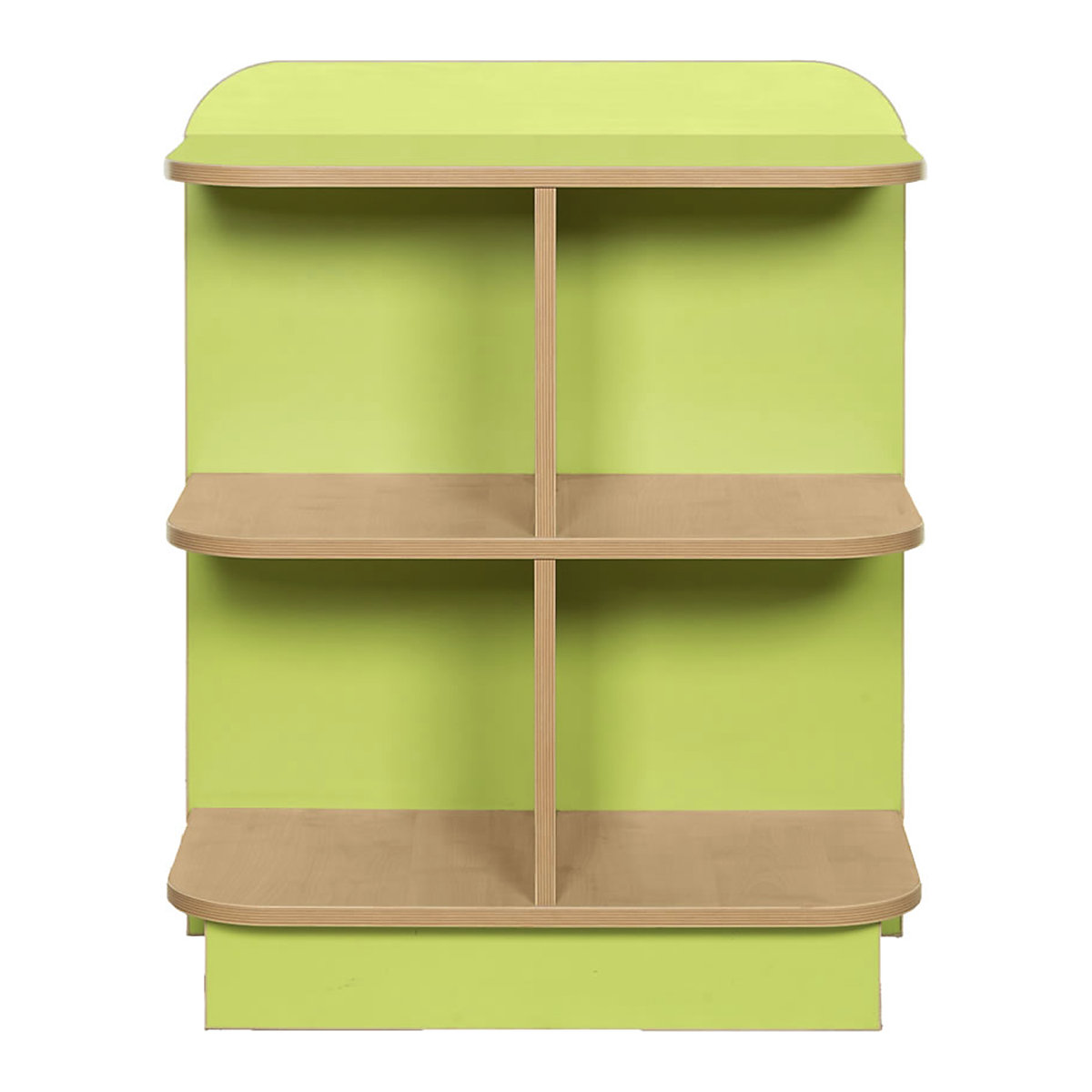 KubbyClass Double D-END Bookcase, KubbyClass Double D-END Bookcase, KubbyClass Double D-END Bookcase | Lime | 750H-0