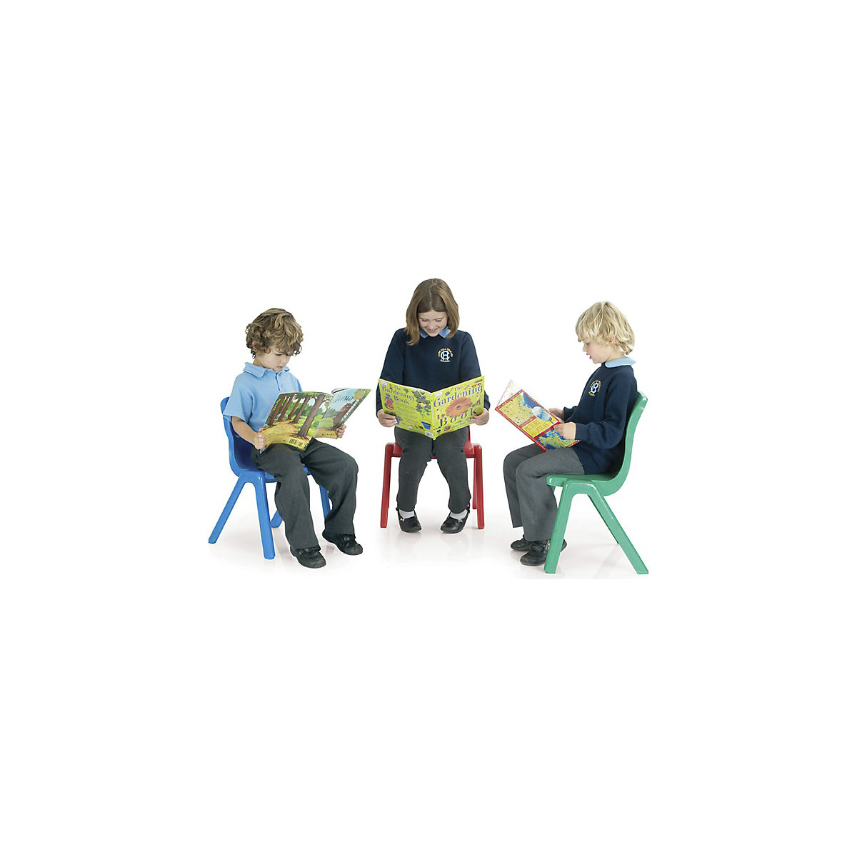 Titan One Piece Classroom Chairs - Pack Of 30 Classroom Chair (Product illustration 11)-10