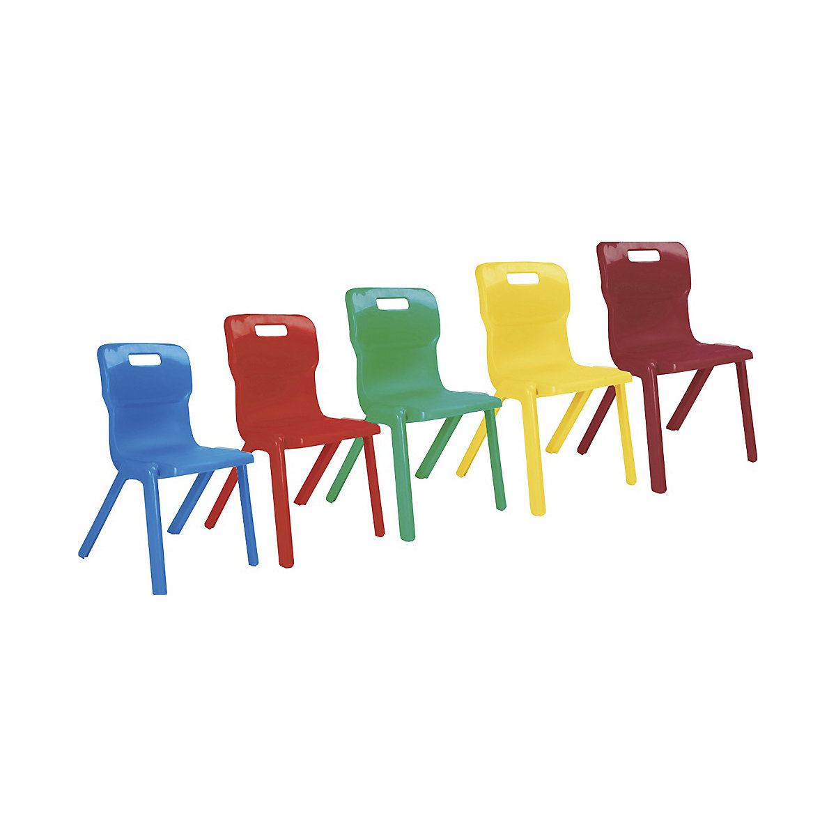 Titan One Piece Classroom Chairs - Pack Of 30 Classroom Chair (Product illustration 13)-12