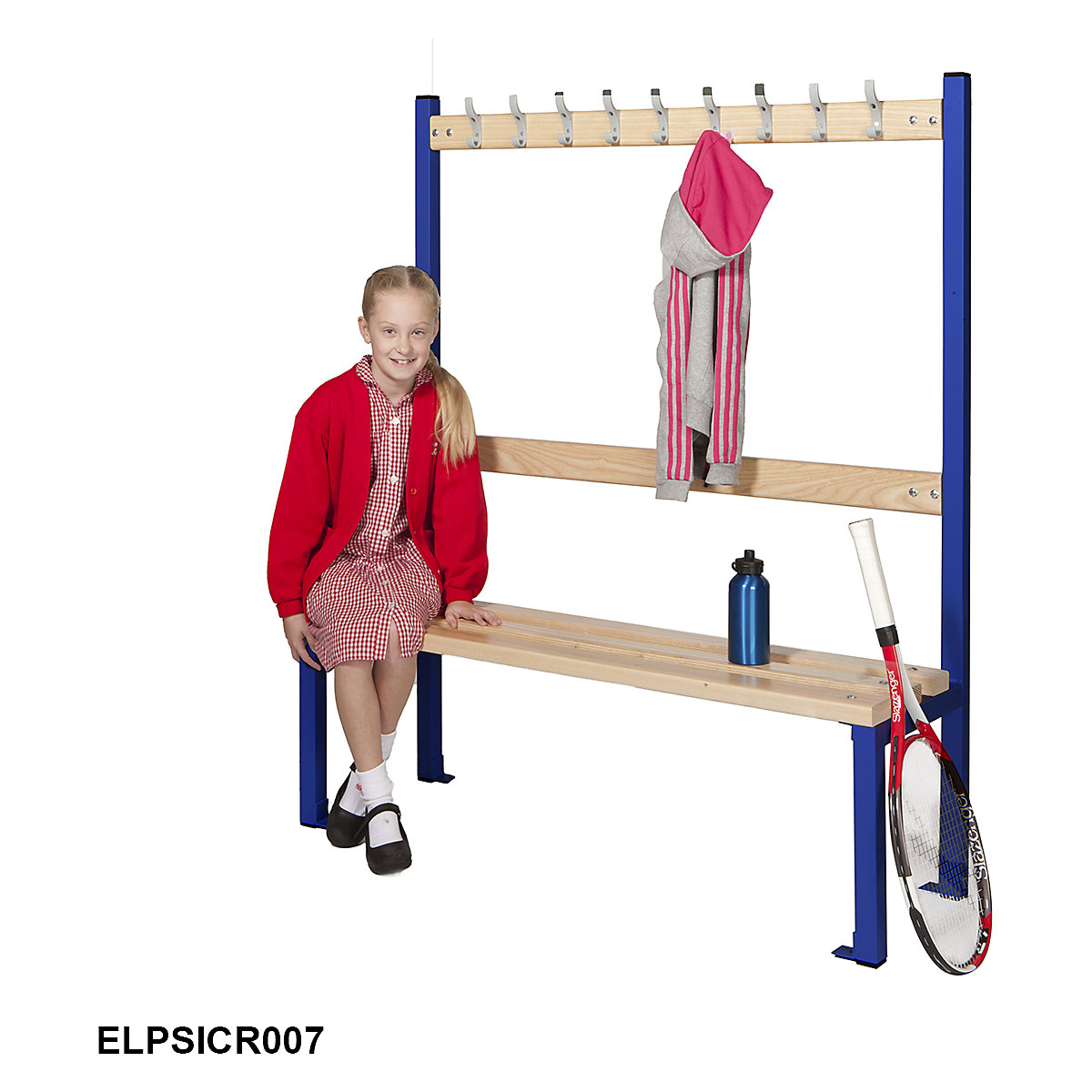 Elite Primary School Island Changing Room Benches (Product illustration 3)-2