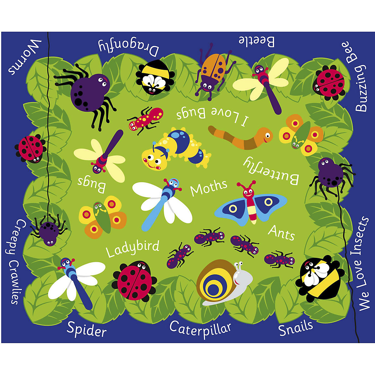 Back To Nature Mini Beasts Carpet, Back To Nature Mini Beasts Carpet, Back To Nature Mini Beasts Carpet-0