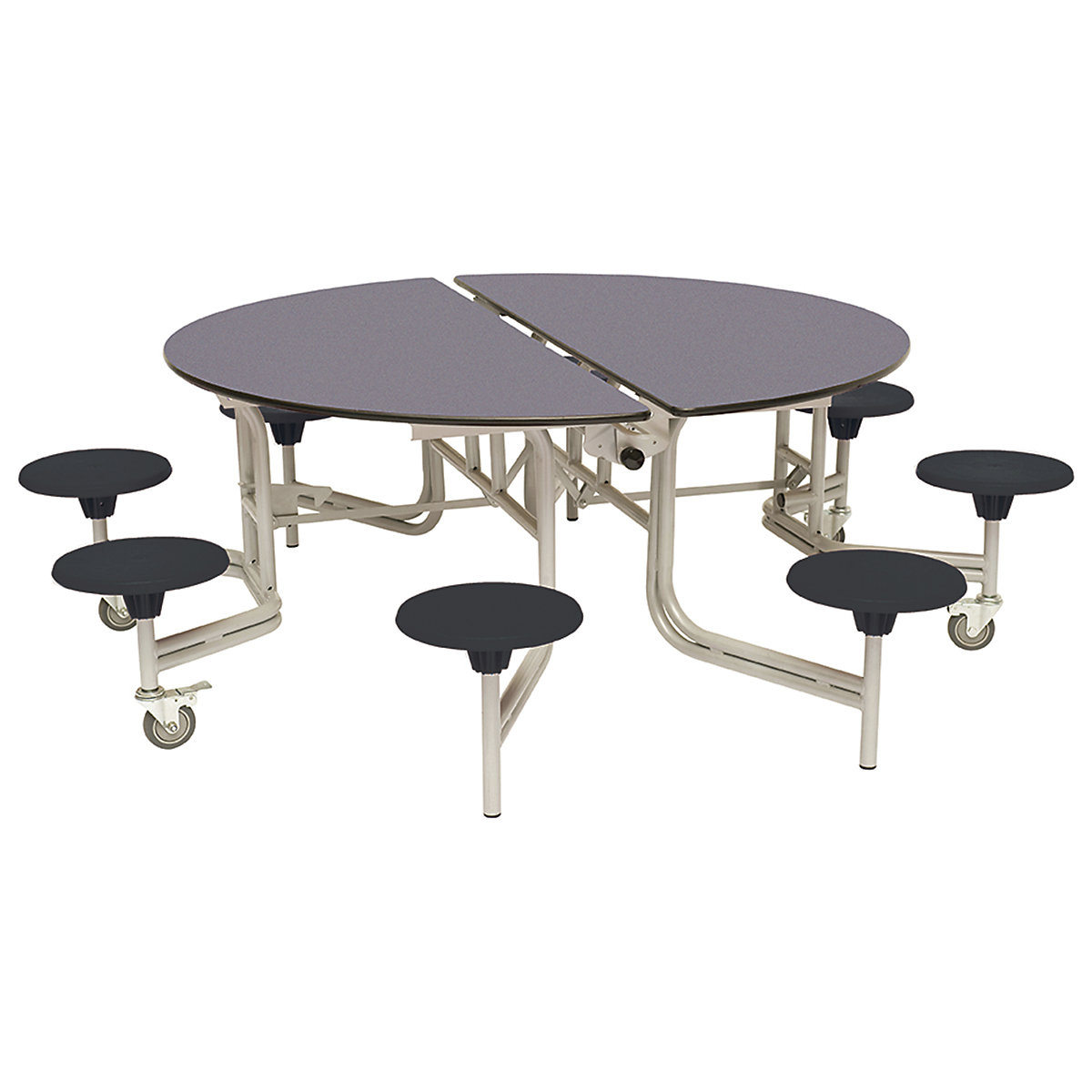 8 Seat Classic Circular Mobile Dining Unit