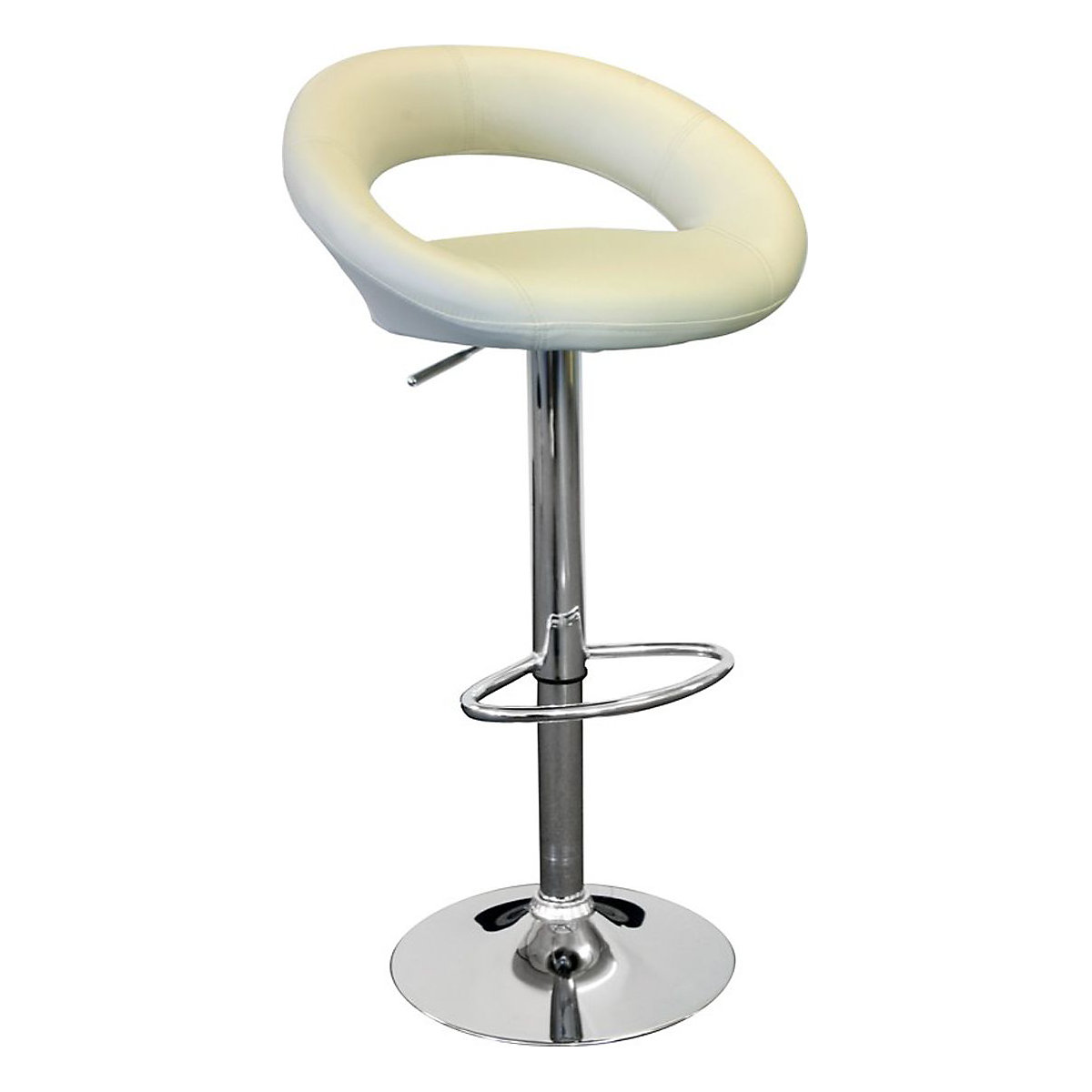 Girona Kitchen Bar Stools, Girona Kitchen Bar Stools, Girona Kitchen Bar Stool Cream and Chrome-1