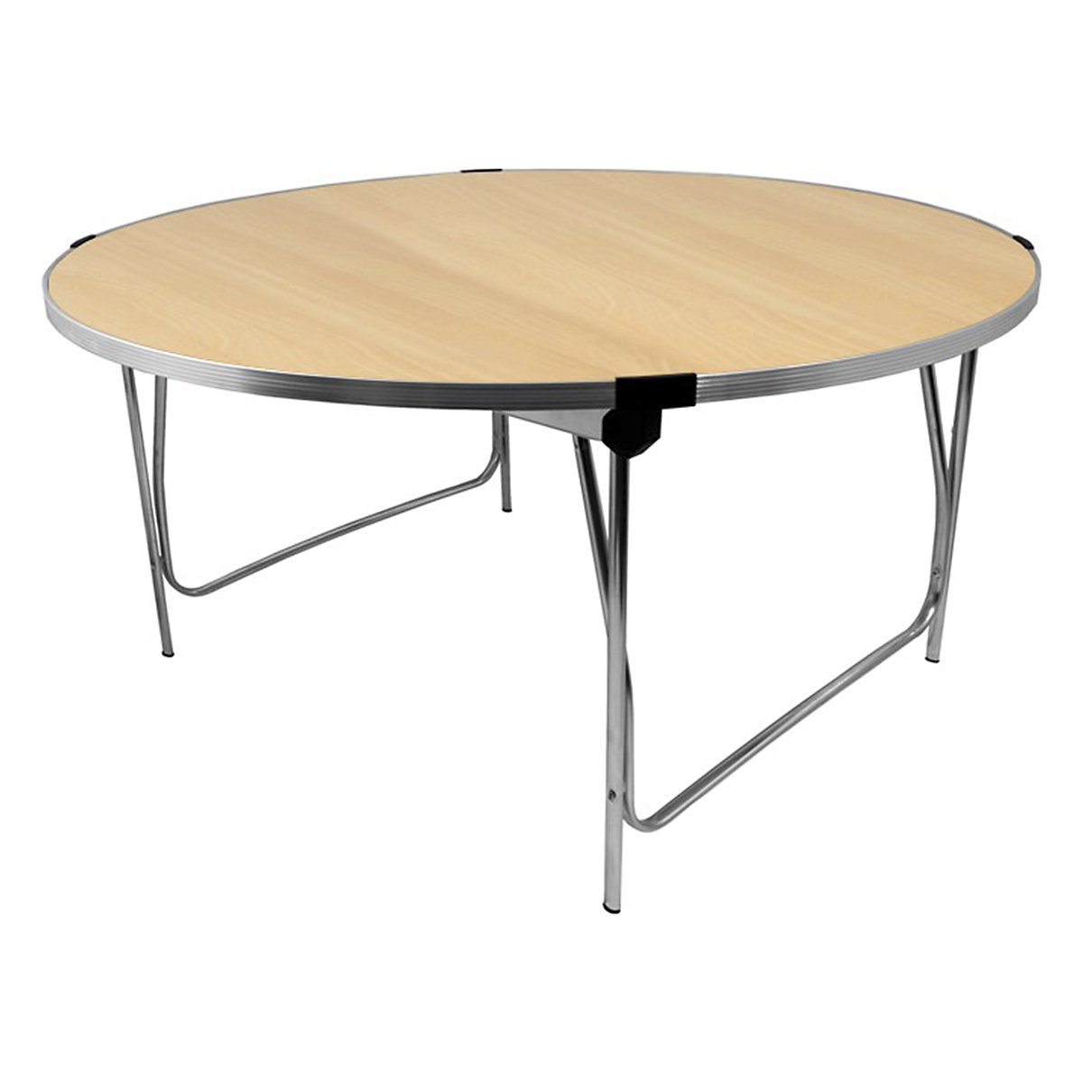 Gopak 4ft Round Folding Tables + Trolley Bundle