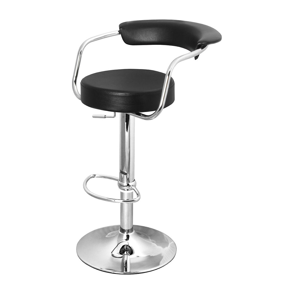 Seville Bar Stools, Seville Bar Stools, Seville Bar Stool Black and Chrome-0