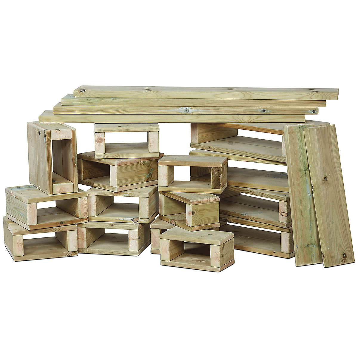 Millhouse Building Block Set - 22 piece Outdoor Furniture & Play, Millhouse Building Block Set - 22 piece Outdoor Furniture & Play, Millhouse Building Block Set - 22 piece-0