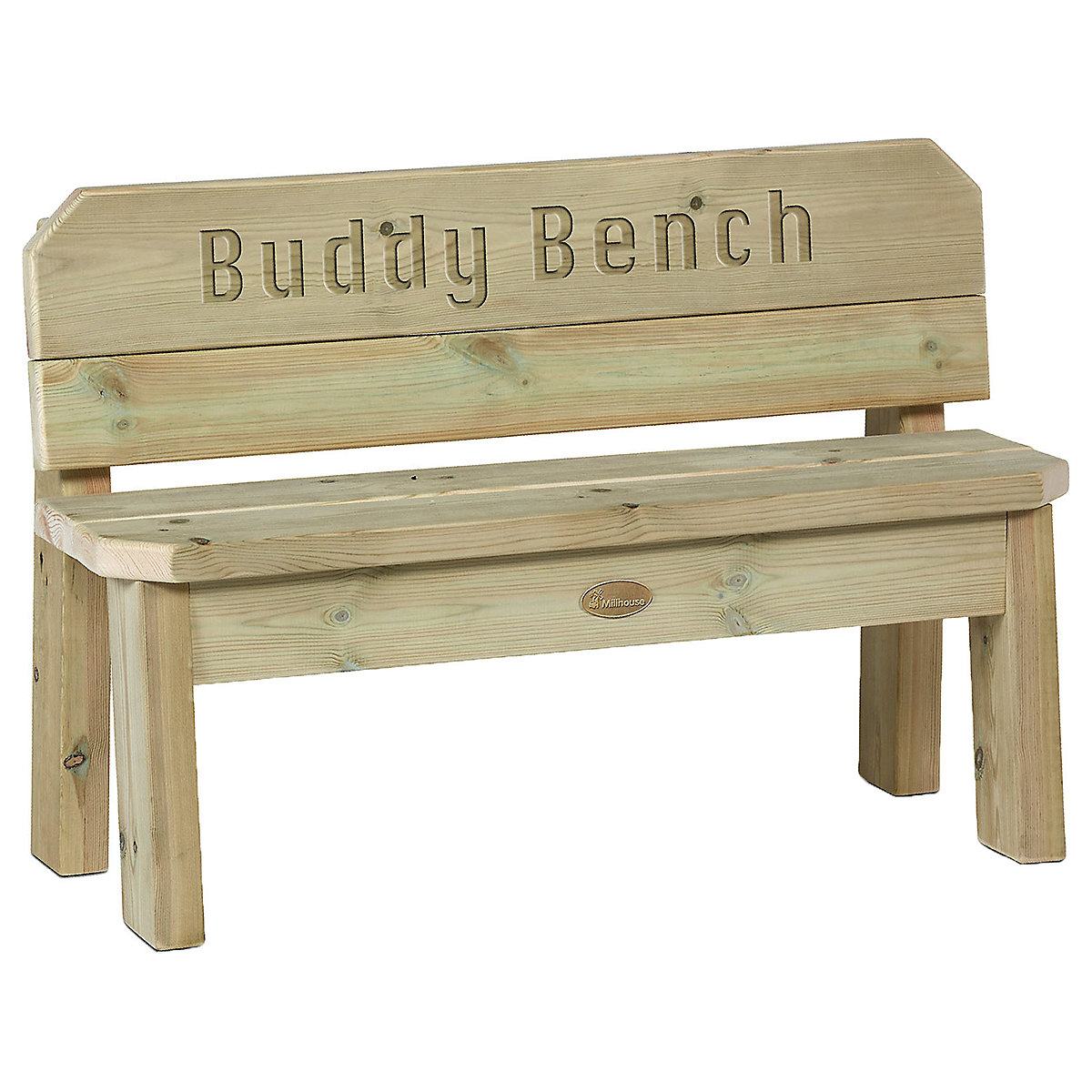 Millhouse Preschool Buddy Bench Outdoor Furniture & Play, Millhouse Preschool Buddy Bench Outdoor Furniture & Play, Millhouse Preschool Buddy Bench-0
