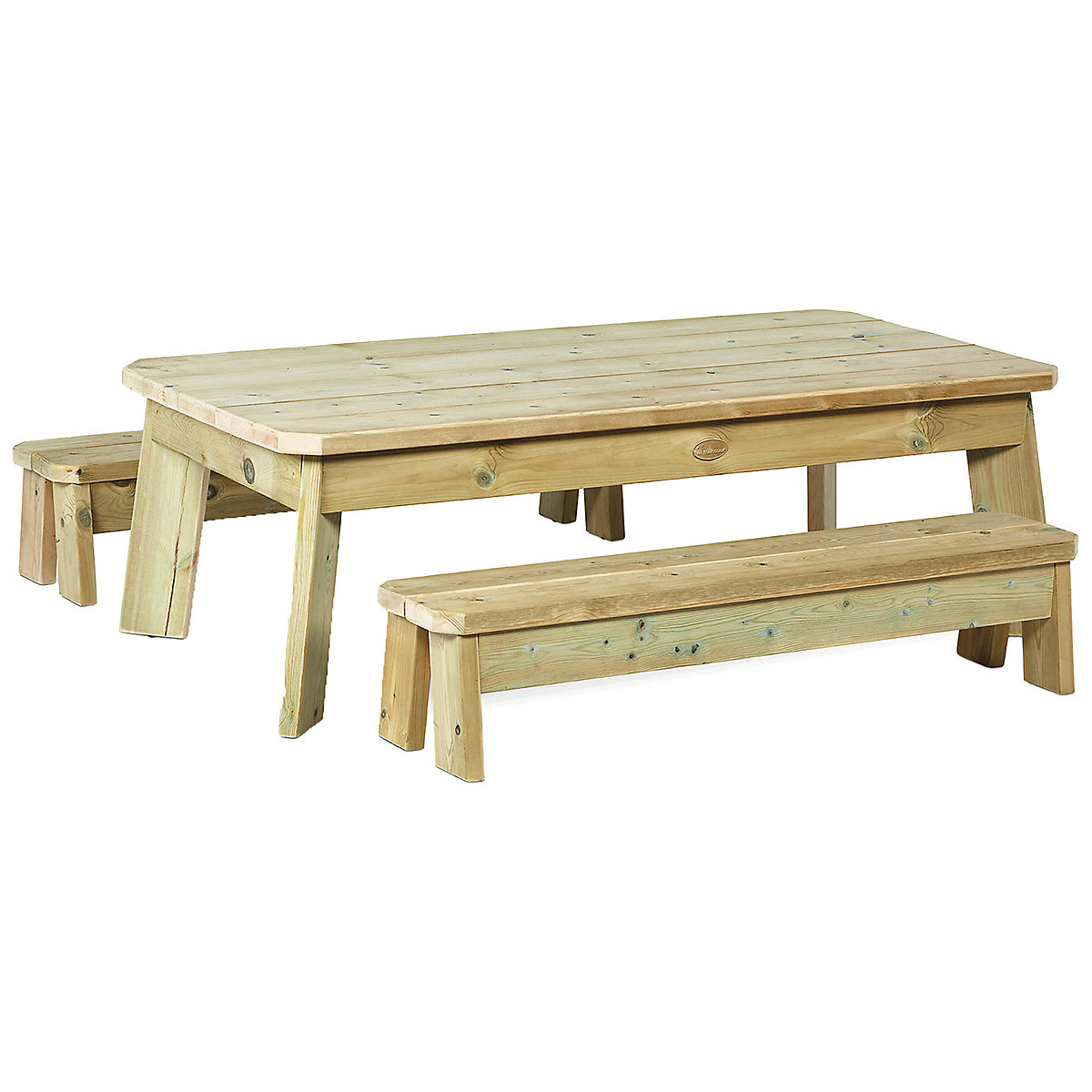 Millhouse Preschool Rectangular Table & Bench Set Outdoor Furniture & Play, Millhouse Preschool Rectangular Table & Bench Set Outdoor Furniture & Play, Millhouse Preschool Rectangular Table & Bench Set-0