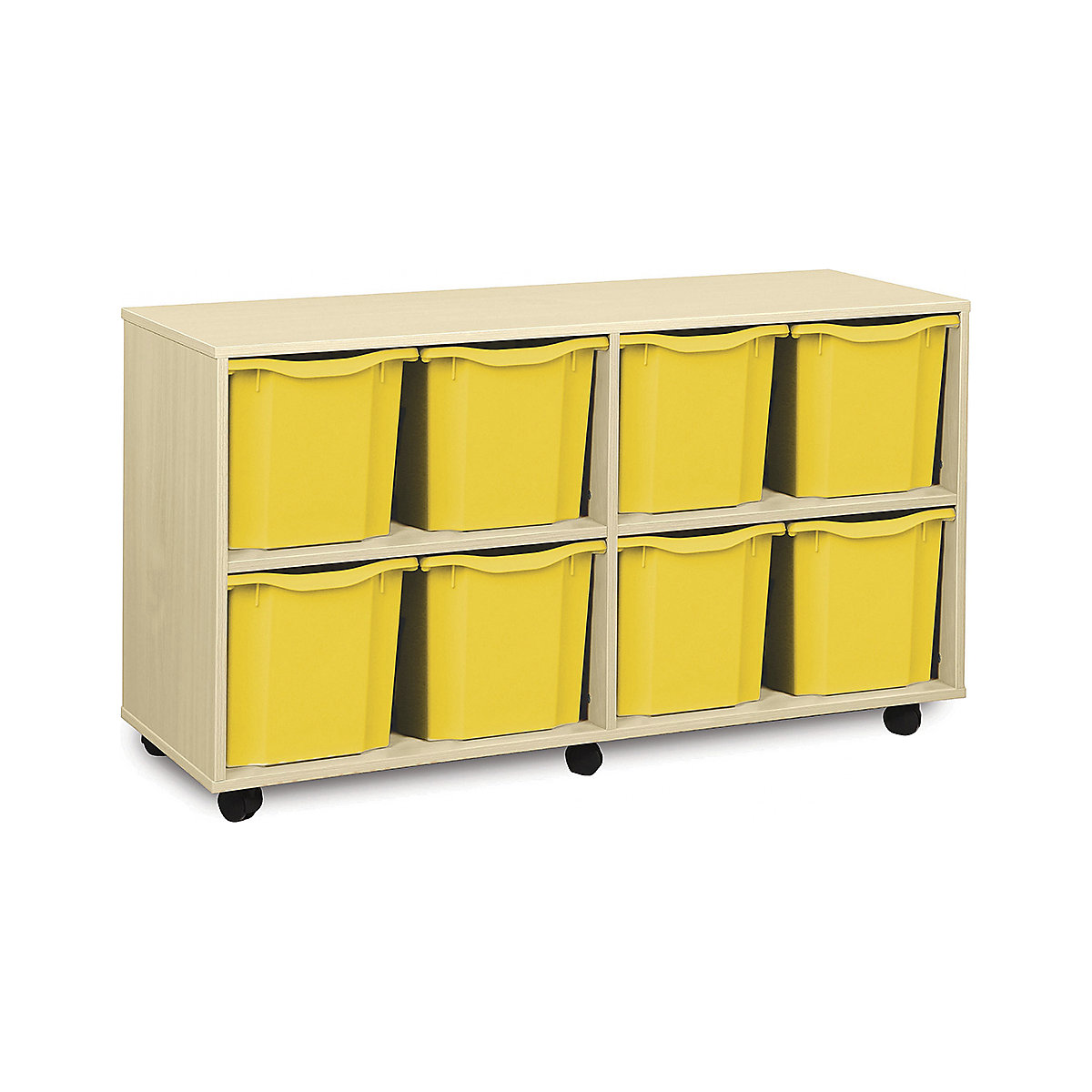 8 Tray Quad Mobile Storage