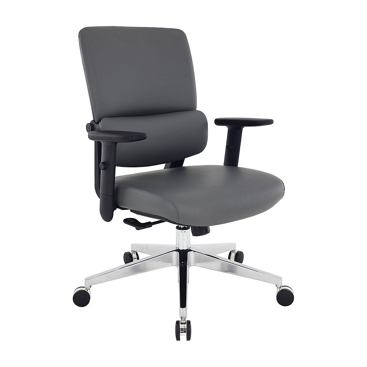 Parity 24 Hour Leather Task Chairs, Parity 24 Hour Leather Task Chairs, Parity 24 Hour Leather Task Chairs | Grey | Chiropractor Approved-0