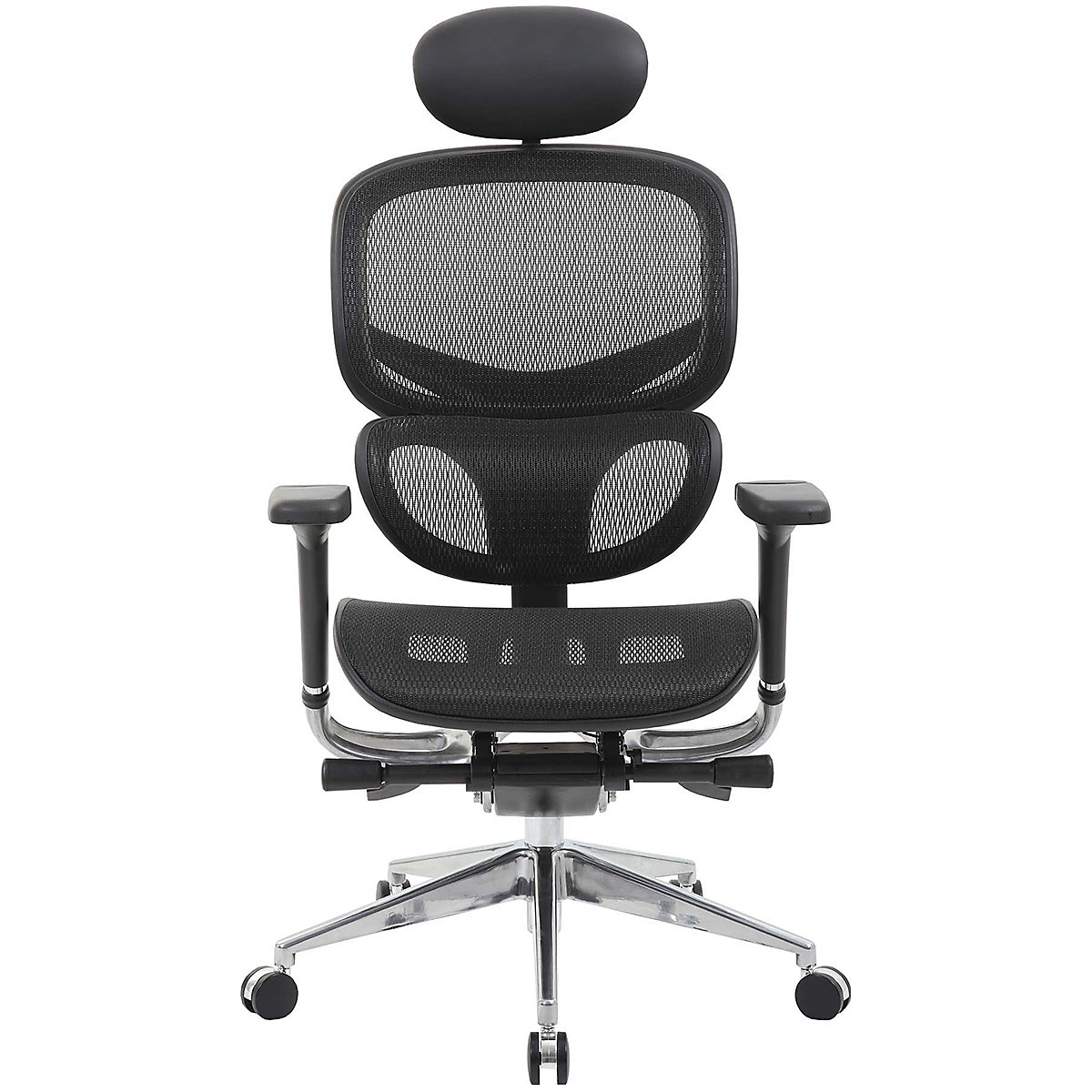 inSync 24 Hour Mesh Office Chair With Leather Headrest (Product illustration 2)-1
