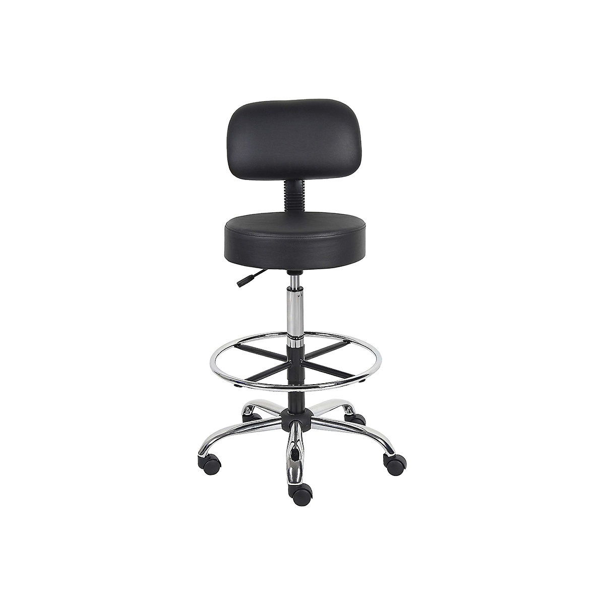 BiGDUG Essentials Vinyl Anti-Bacterial Draughtsman Chair (Product illustration 2)-1
