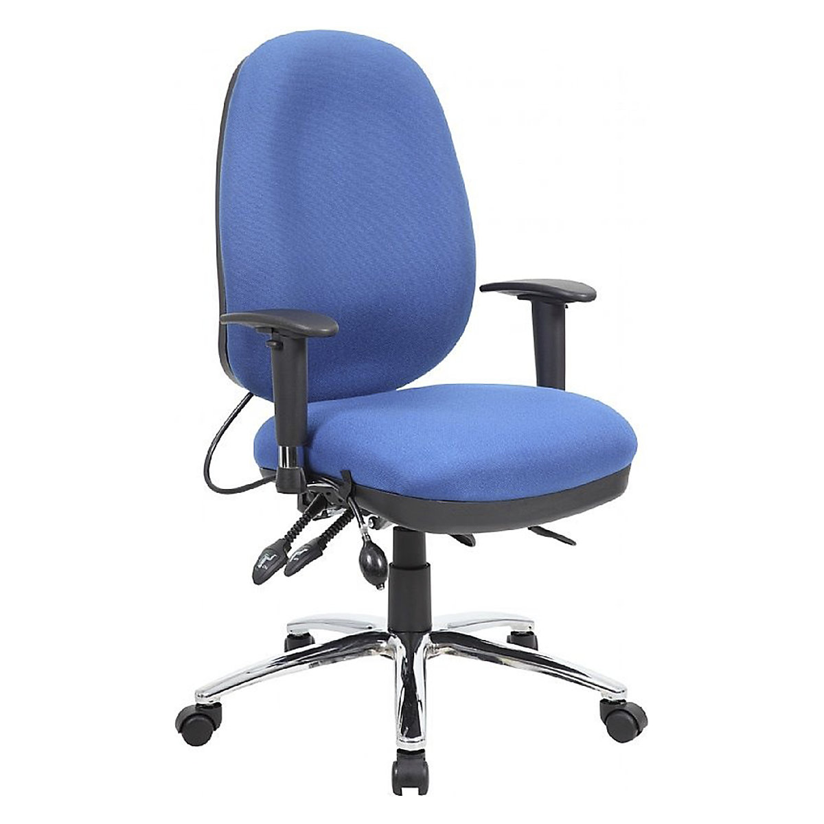 Deluxe Air Lumbar - Large Fully Loaded Comfortable Office Chair, Deluxe Air Lumbar - Large Fully Loaded Comfortable Office Chair, Deluxe Air Lumbar Fully Loaded Office Chair | Blue | Chiropractor Approved | Assembled-0