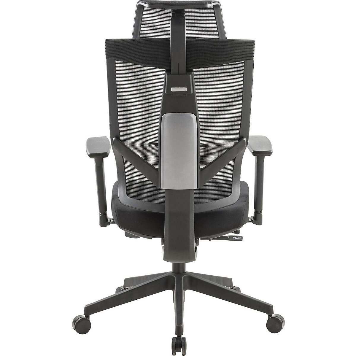 Novigami Kalik Black Mesh Office Chairs (Product illustration 3)-2