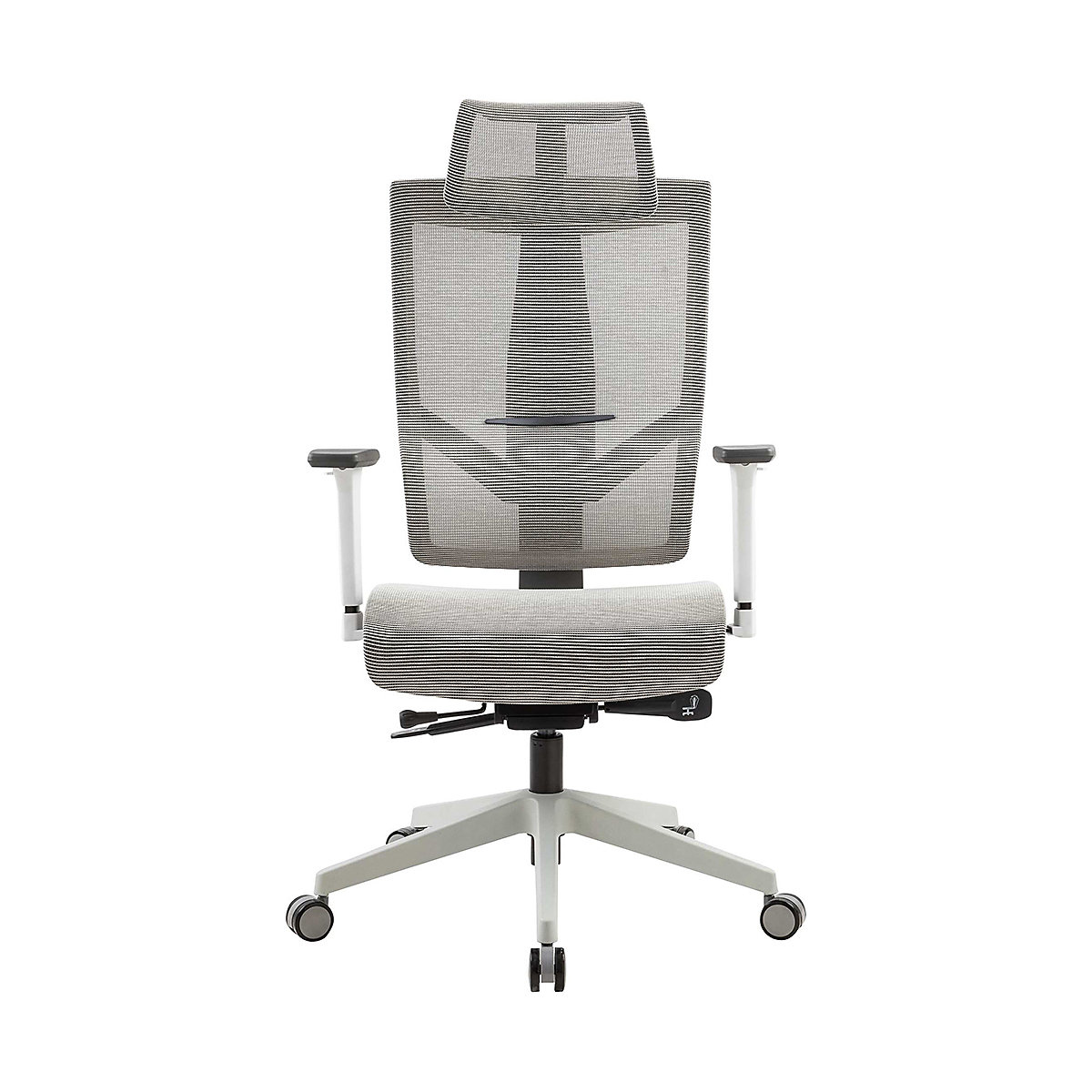 Novigami Kalik Grey All Mesh Office Chair Grey (Product illustration 3)-2