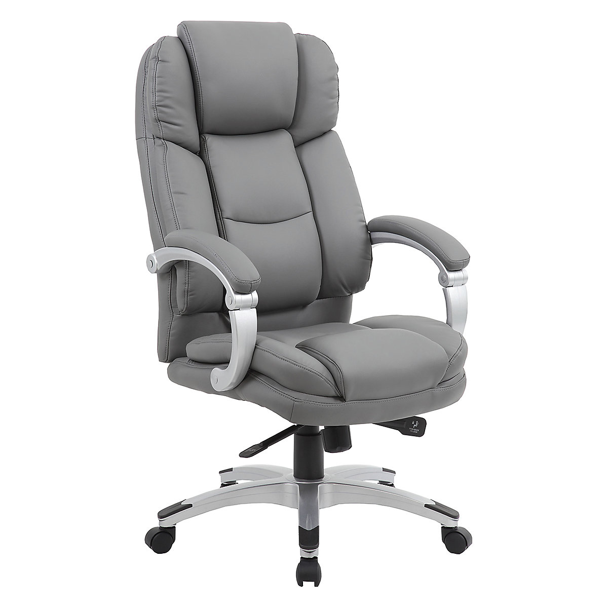 Aston Synchronous Bonded Leather Executive Chair, Aston Synchronous Bonded Leather Executive Chair, Aston Synchronous Bonded Leather Executive Chair | Grey-0