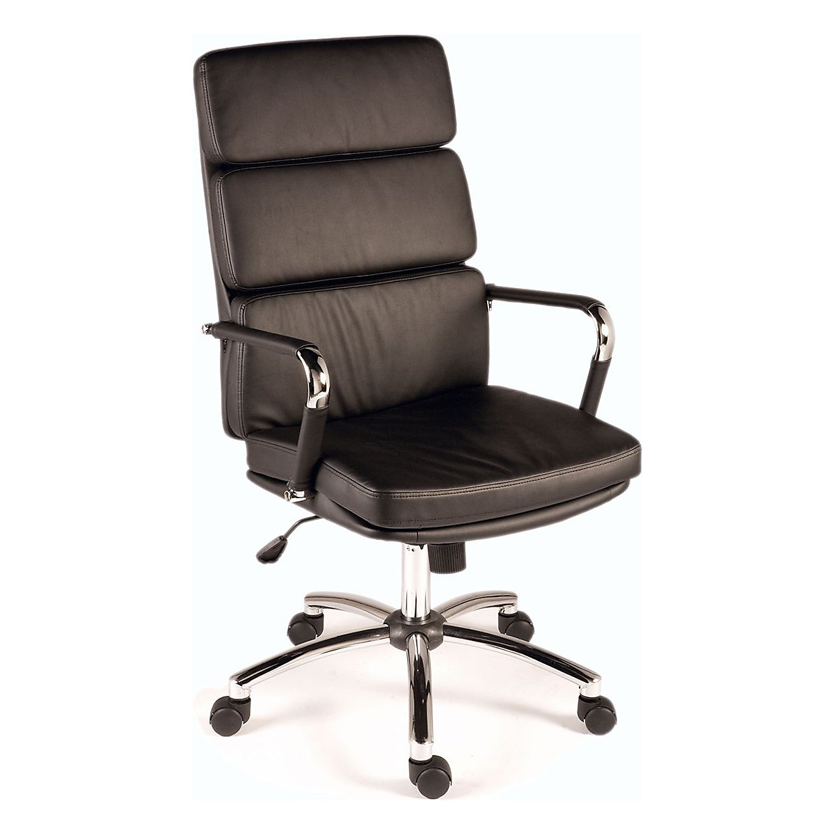 Clermont Retro Executive Chairs, Clermont Retro Executive Chairs, Clermont Retro Executive Chair | Black | Chrome Base-1