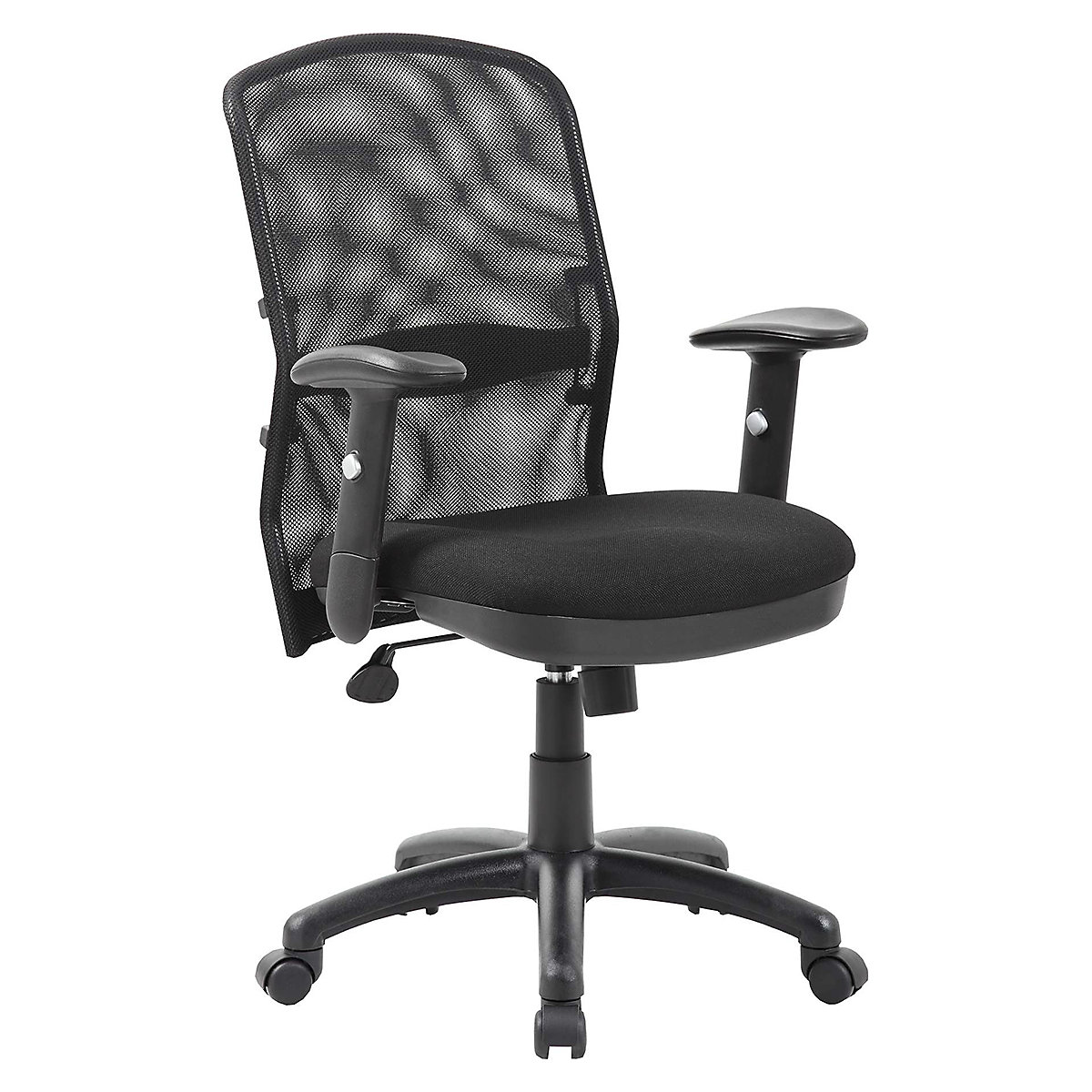 Cologne Executive Chrome Mesh Office Chair, Cologne Executive Chrome Mesh Office Chair, Cologne Executive Mesh Office Chair | Black | Black Base | Flat Packed-2