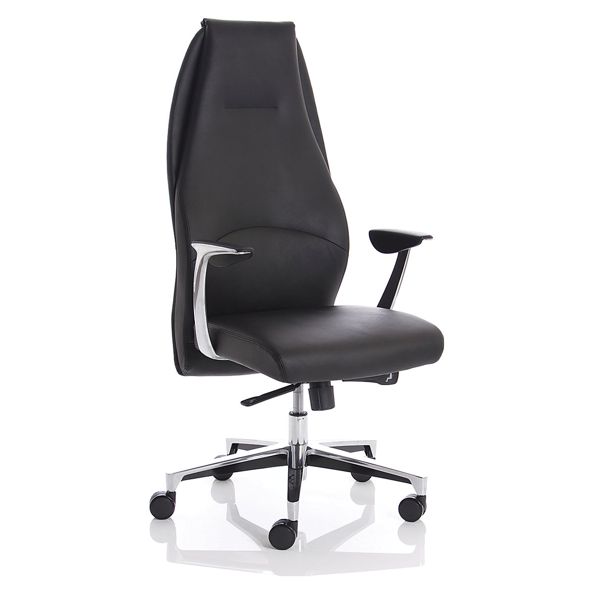 Mien Executive Office Chair, Mien Executive Office Chair, Mien Black Executive Chair 1190h x 650w x 650d mm | Black | 125 KG Weight Capacity | 8 Hours Usage-0