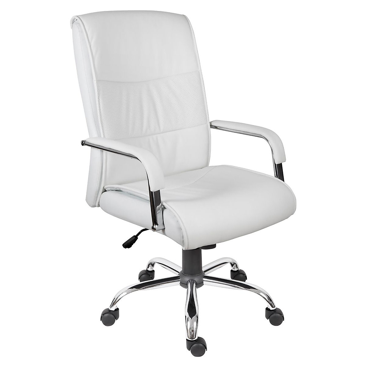 Oxford Luxury Executive Chairs, Oxford Luxury Executive Chairs, Oxford Luxury Executive Chair | White | Chrome Base-1