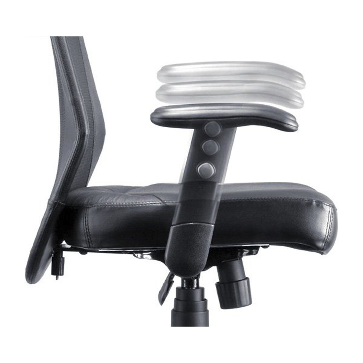Breeze Mesh Back Executive Office Chair (Product illustration 2)-1