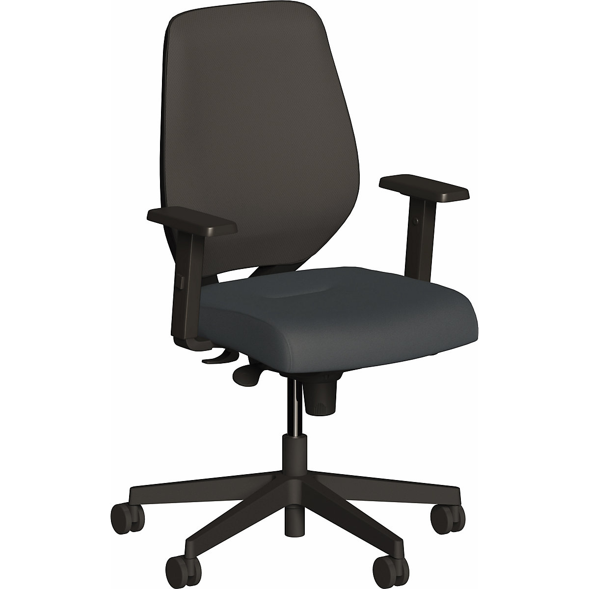 NowyStyl Neos Swivel Fabric Back Chair, NowyStyl Neos Swivel Fabric Back Chair, NowyStyl Neos Swivel Fabric Back Chair | Grey-1