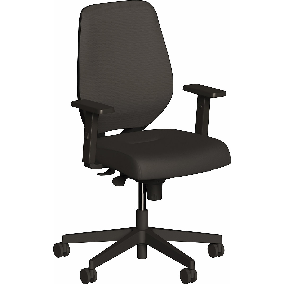 NowyStyl Neos Swivel Fabric Back Chair, NowyStyl Neos Swivel Fabric Back Chair, NowyStyl Neos Swivel Fabric Back Chair | Black-0
