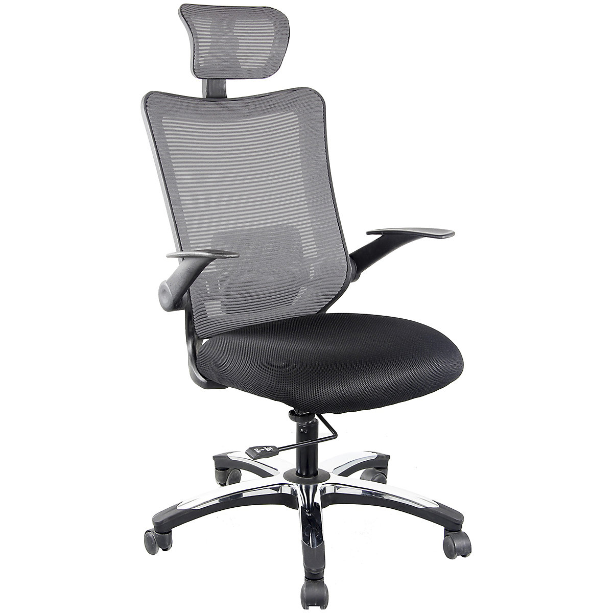 Optima Mesh Office Chair, Optima Mesh Office Chair, Optima Mesh Office Chair with Headrest | Grey Back-2