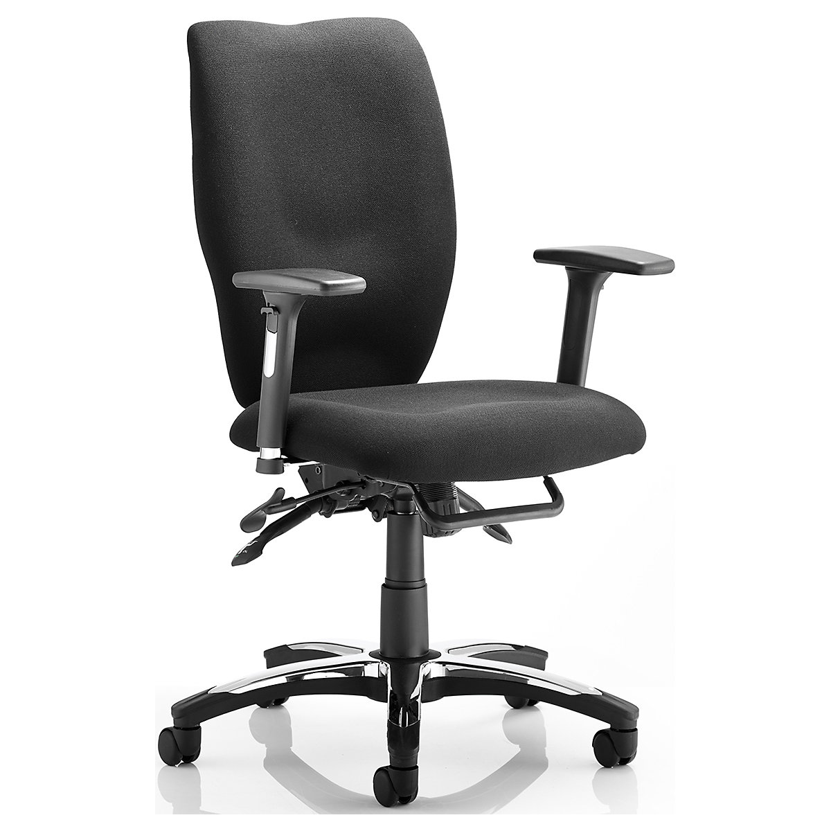 Sierra Executive Operator Chairs, Sierra Executive Operator Chairs, Sierra | Executive Chair | 1020-1160 x 650 x 650 mm | Black | 110KG Weight Capacity | 8 Hours Usage-0