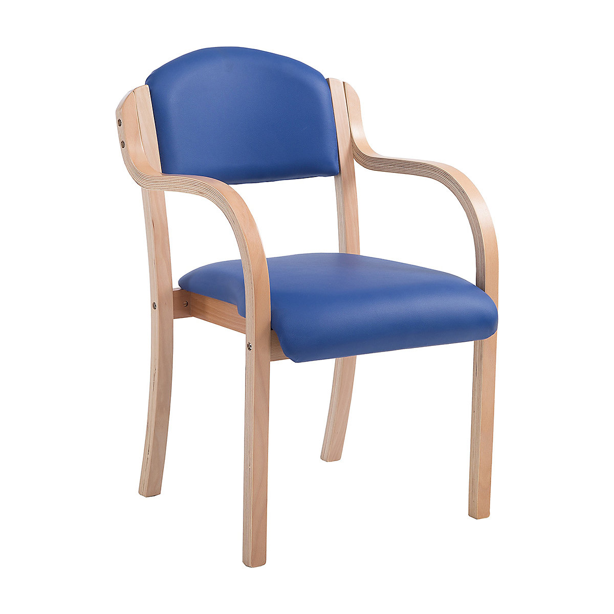 BiGDUG Essentials Devonshire Wooden Frame Stacking Chairs (Product illustration 3)-2