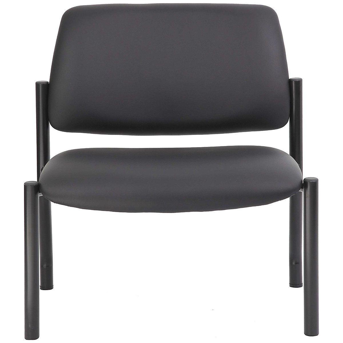 Omega 35 Stone Vinyl Reception Chair (Product illustration 2)-1