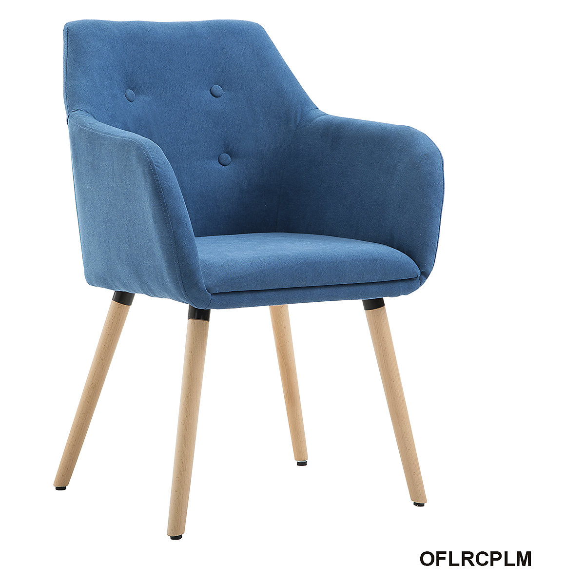 Westwood Fabric Reception Waiting Room Chairs (Pack Of 2) (Product illustration 4)-3